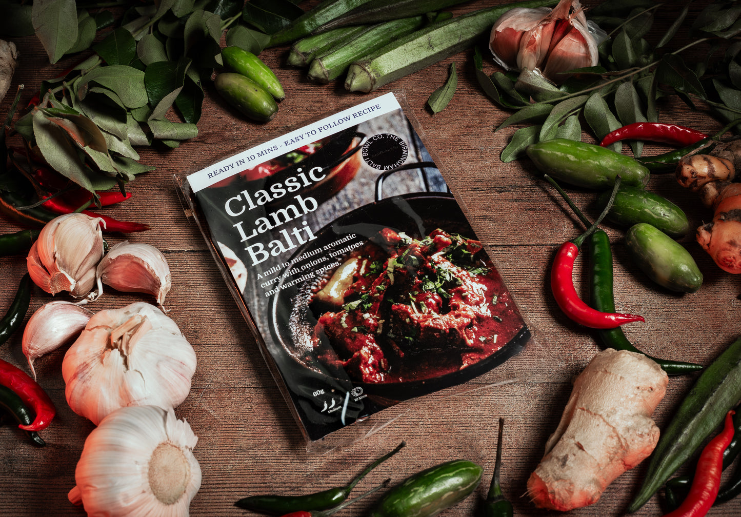 LUXURIOUS BALTI LAMB BLEND BUNDLE; Four x 60g Packs - High quality award winning blends
