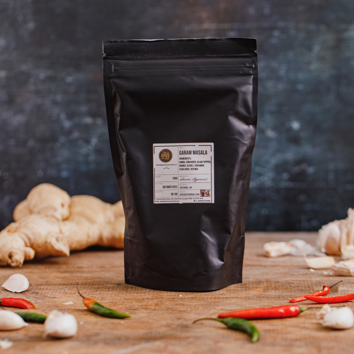 'The Curry King' 3 x 100g Spice Set Fresh Balti Curry Classic Blends