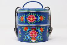 Traditional Tiffin Indian Lunchbox Two Compartment Lunchbox