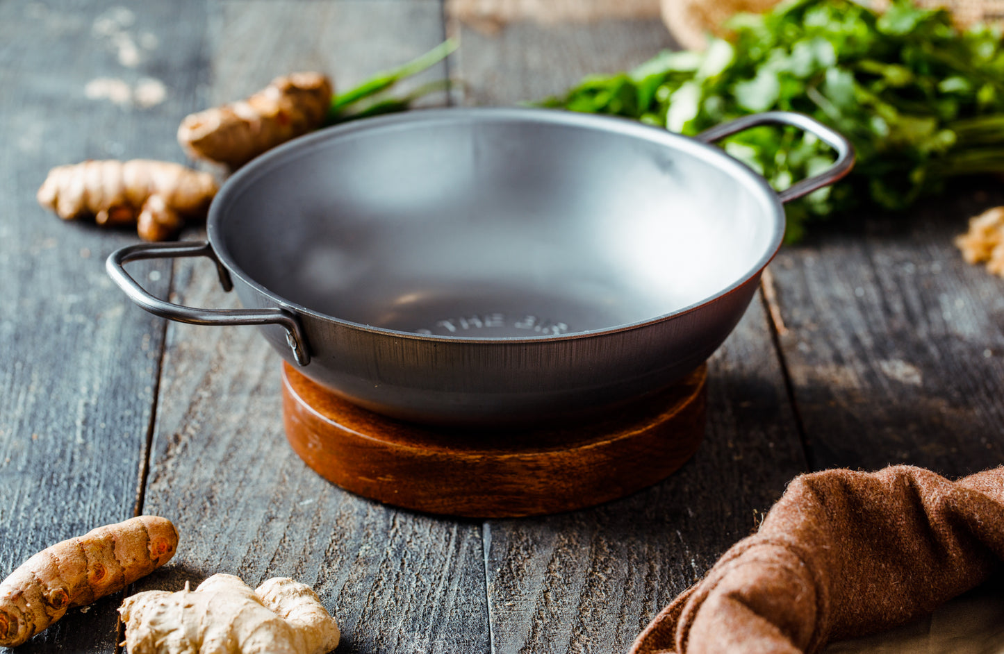 Indian Rosewood Balti Bowl Stand