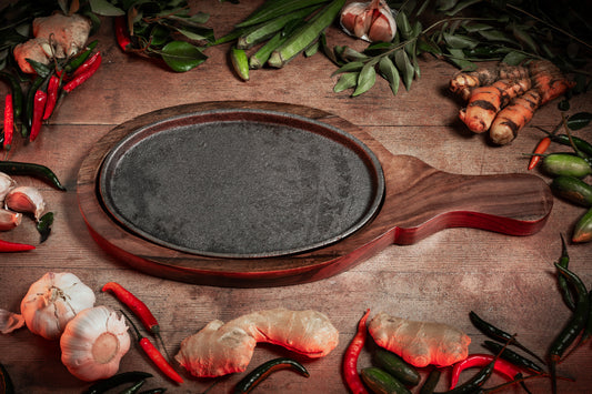 Mango Wood Paddle Sizzler
