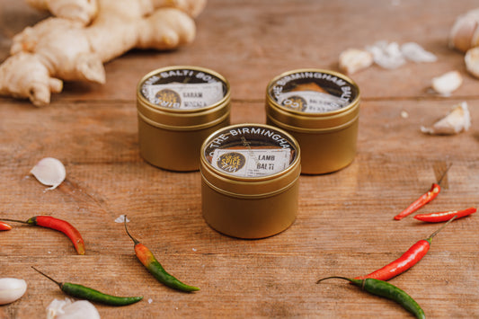 'Balti Beginnings' Set Of Three 30g Bespoke Blends