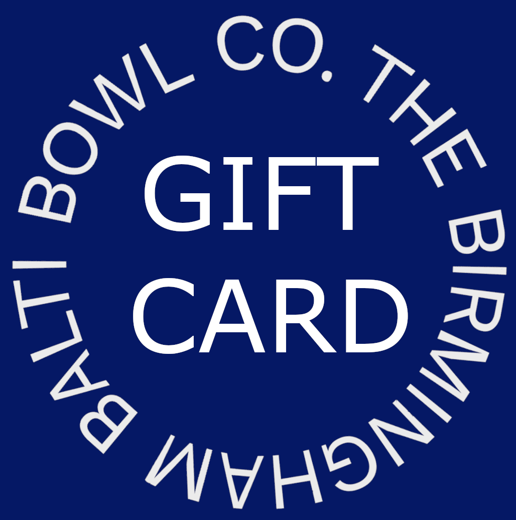 The Birmingham Balti Bowl Co. GIFT VOUCHER