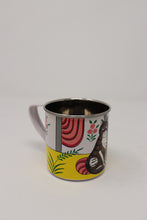 Hand Painted Indian Enamel Mug