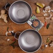 Birmingham Balti Bowl, silver balti dish, real balti bowl,