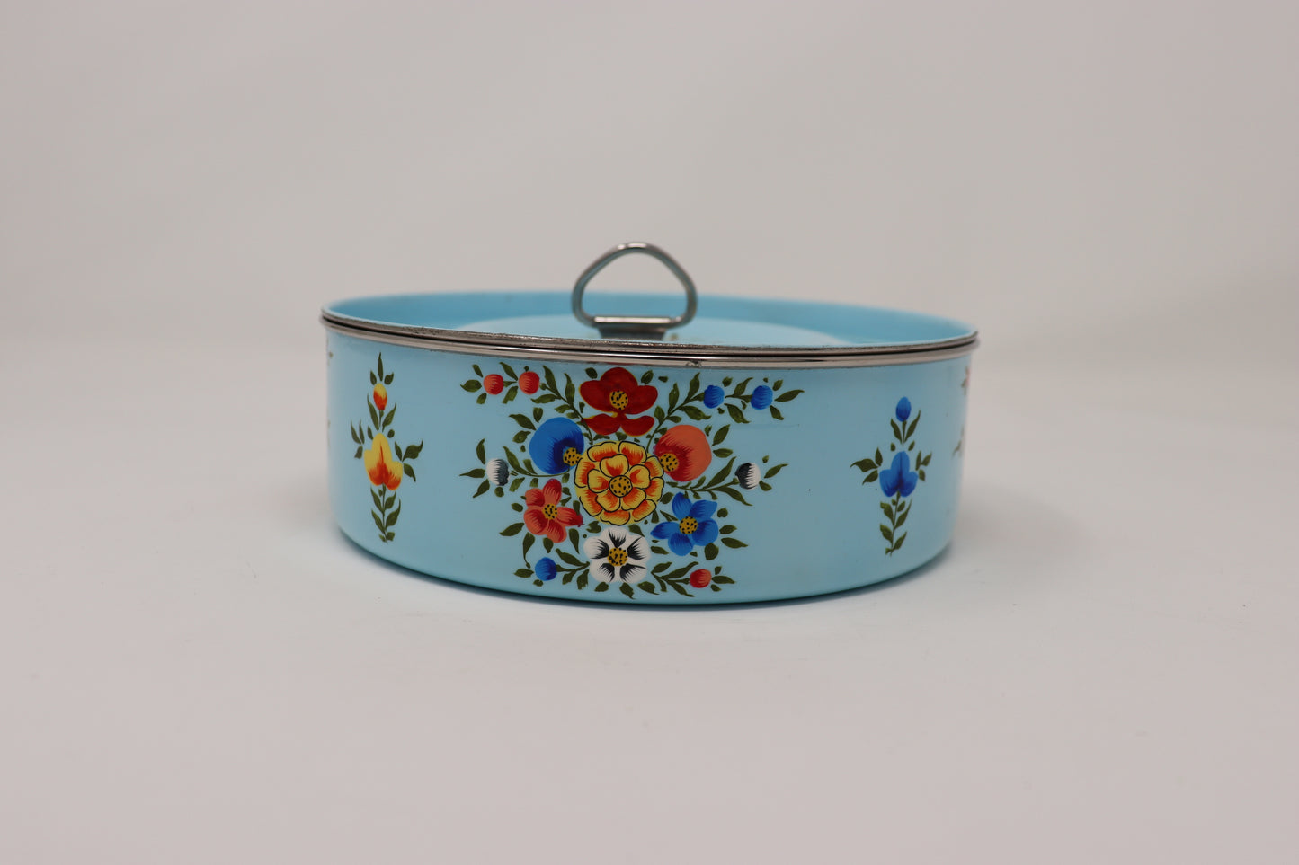 Hand Painted Masala Dabba Spice Tin