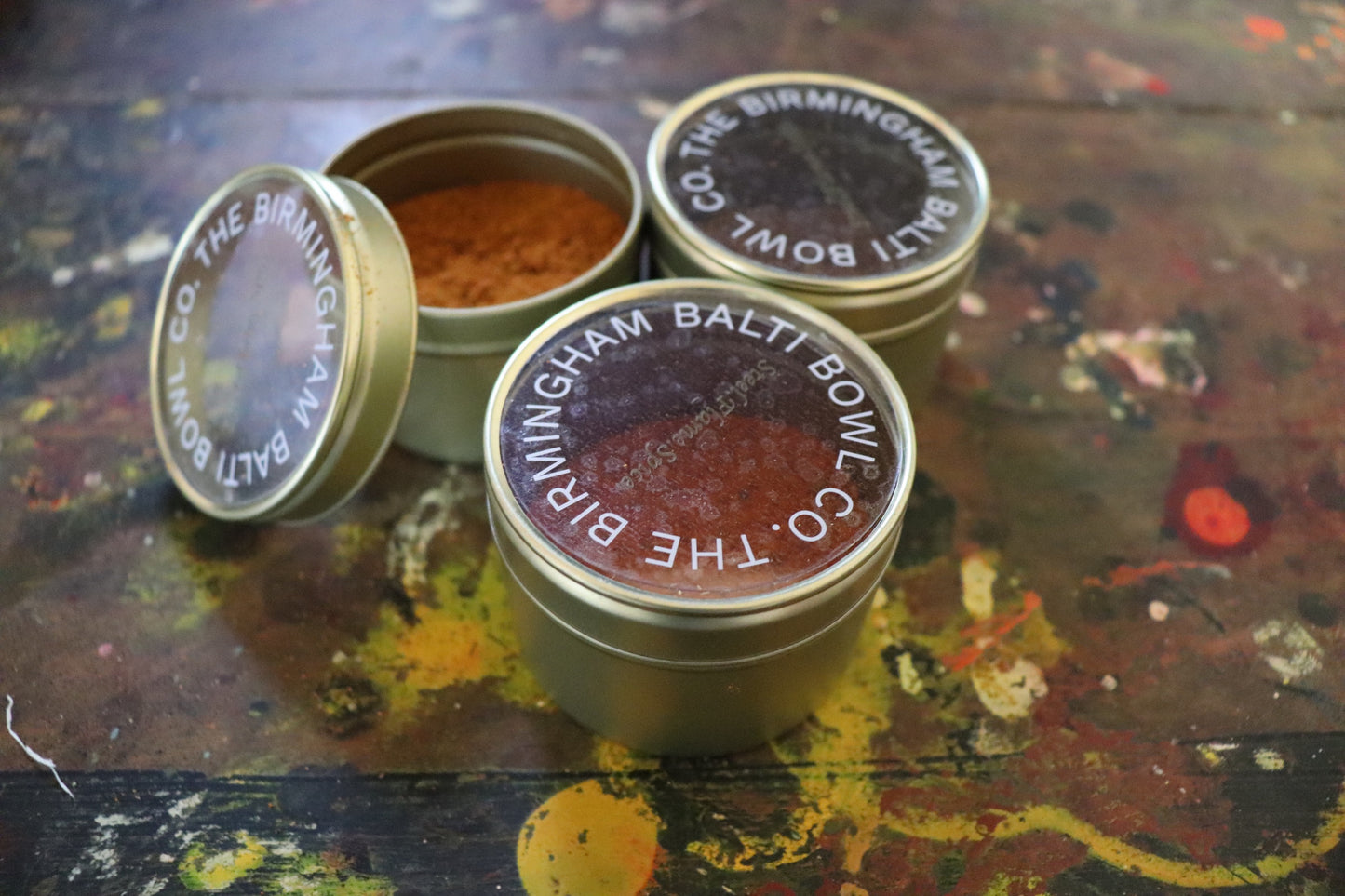 'Balti Beginnings' Set Of Three 30g Bespoke Blends