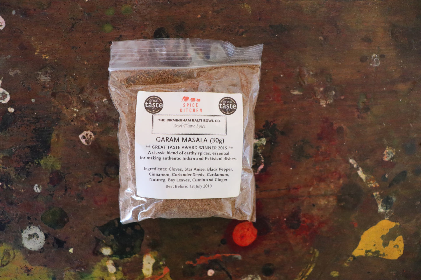 30g Balti Garam Masala Gold Spice Pot Award Winning Blend