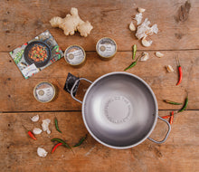 GIFT SET; Authentic Balti Bowl and Balti Beginnings Spice Trio