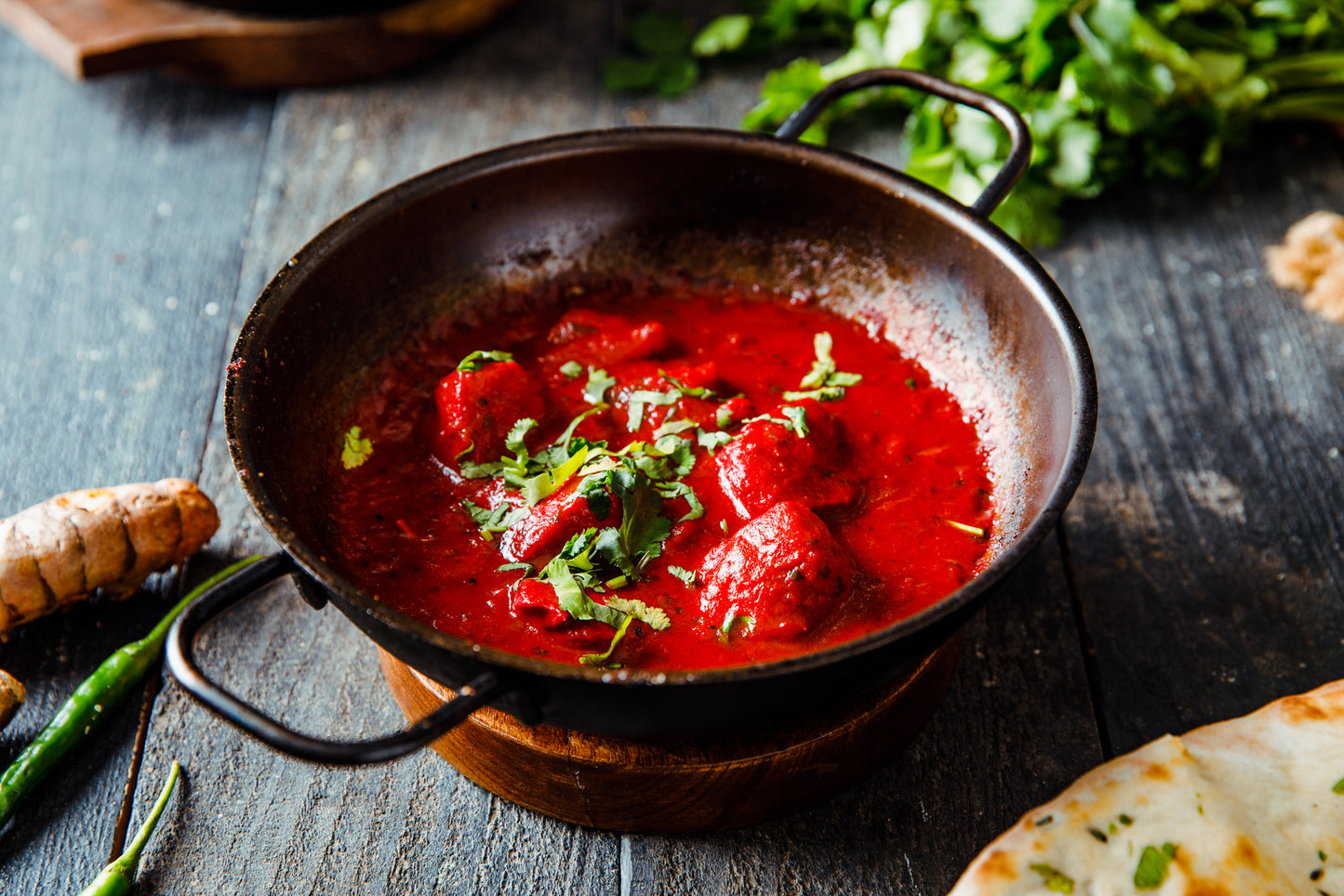 GIFT SET: Two Balti Bowls and Two Stands