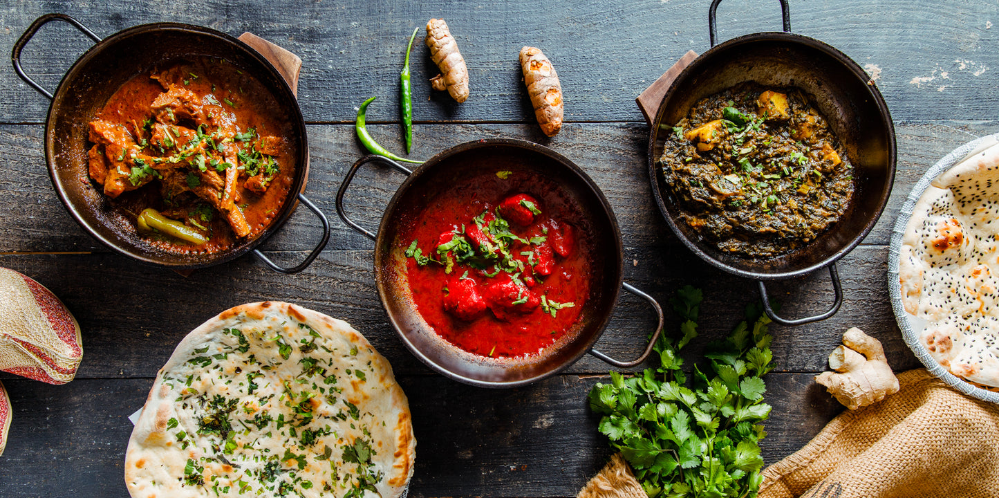 GIFT SET; Balti Bowl and 'Going For a Balti' by Andy Munro (SIGNED COPY)