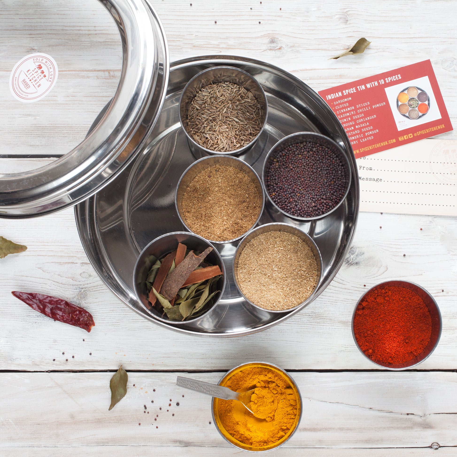 The spice Kitchen Spice Tin