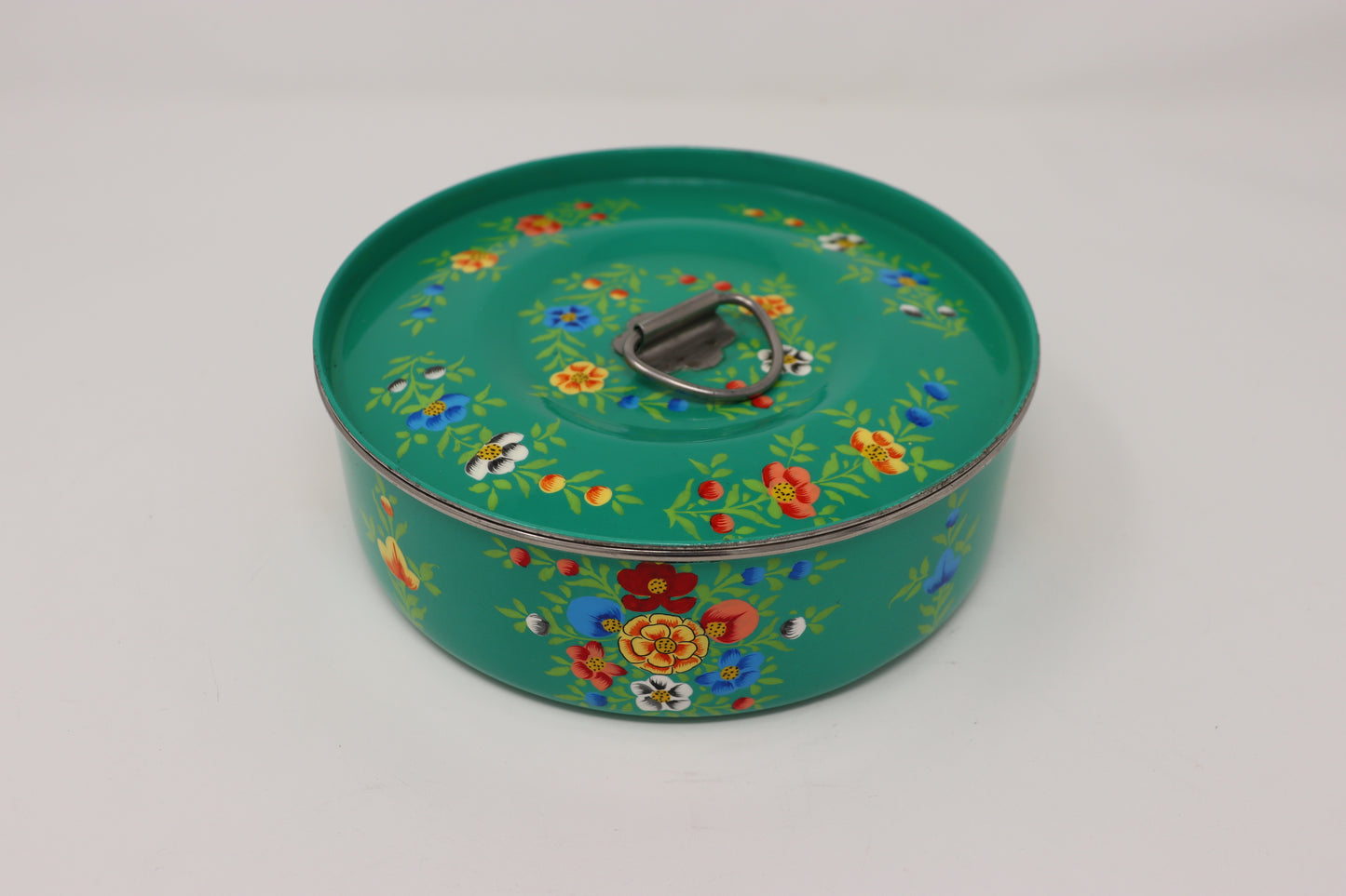 Hand Painted Masala Dabba Spice Tin