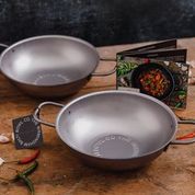GIFT SET: Two Balti Bowls and Two Stands