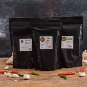 'The Curry King'  3 x 100g Spice Set Fresh Balti Curry Classic Blends